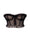 Orah Black Mesh and Lace Corset Top