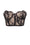 Gia Black Lace Corset Cropped Top